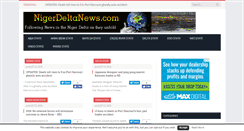 Desktop Screenshot of nigerdeltanews.com